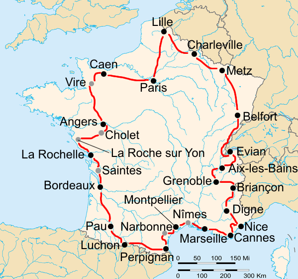 История Тур де Франс/Tour de France 1936