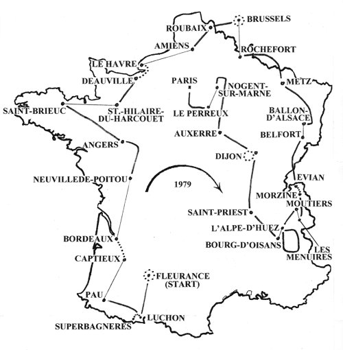 История Тур де Франс/Tour de France 1979