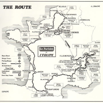 История Тур де Франс/Tour de France 1984