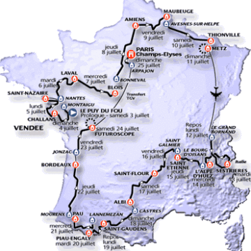 История Тур де Франс/Tour de France 1999