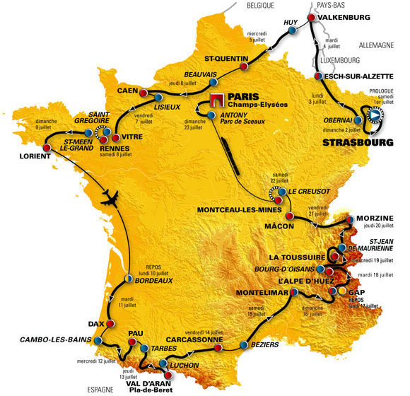 История Тур де Франс/Tour de France 2006