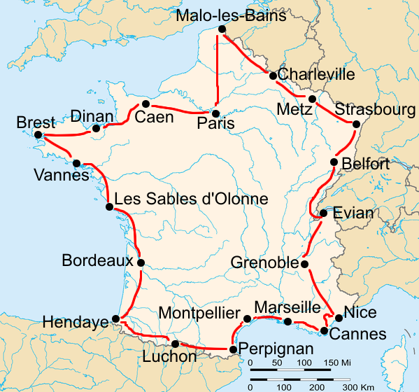 История Тур де Франс/Tour de France 1930