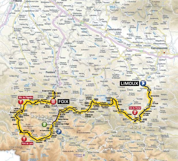 Тур де Франс/Tour de France 2012 14 этап превью