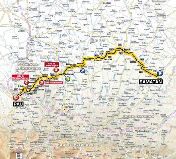 Тур де Франс/Tour de France 2012 15 этап превью