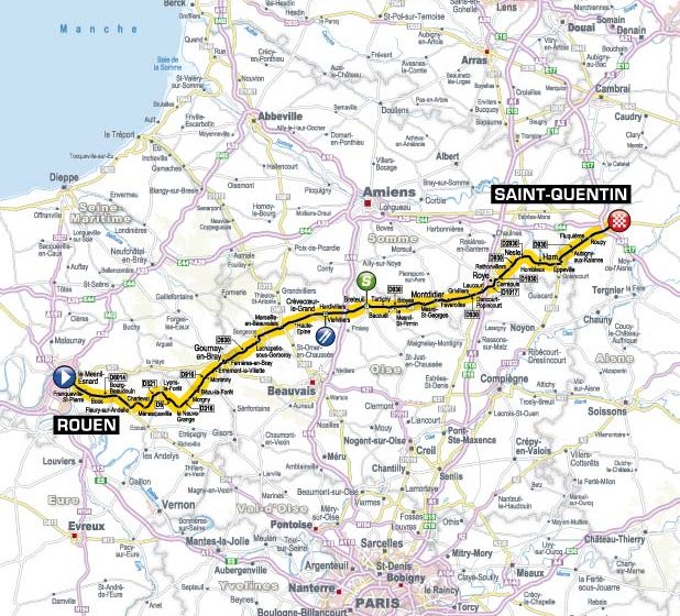 Тур де Франс/Tour de France 2012 5 этап превью