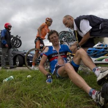 Команда Garmin-Sharp серьёзно пострадала на 6 этапе Тур де Франс/Tour de France 2012