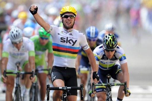Mark-Cavendish-28Team-Sky-291 Тур де Франс/Tour de France 2012 2 этап
