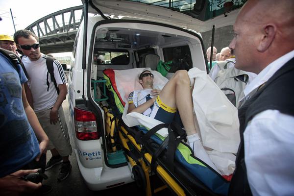 Воут Польс сломал 3 ребра на Тур де Франс/Tour de France 2012