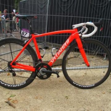 Золотой велосипед Александра Винокурова Specialized S-Works Tarmac SL4