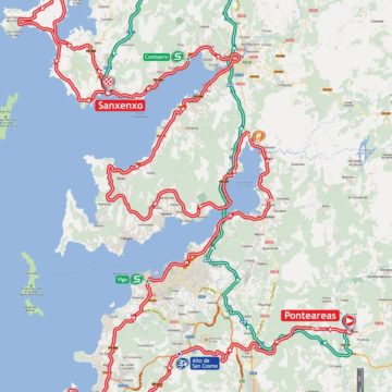mapa101 Вуэльта Испании/Vuelta a España 2012 10 этап превью