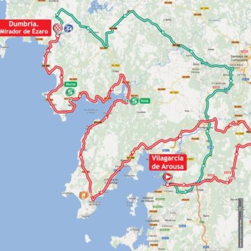mapa121 Вуэльта Испании/Vuelta a España 2012 12 этап превью
