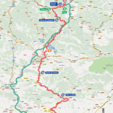 Вуэльта Испании 2012/Vuelta a España 2012 3 этап превью