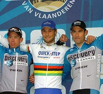 Leif-Hoste-2nd-Tom-Boonen-1st-and-George-Hincapie-3rd-1 Тур Фландрии 2006 онлайн