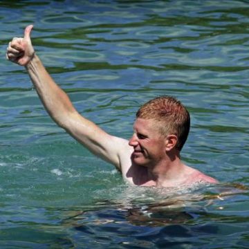 Звёзды велоспорта расслабляются на Карибском море