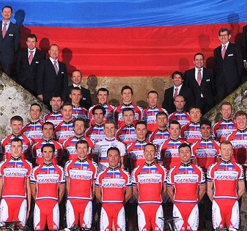 Российская команда Катюша открывает 2013 сезон