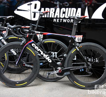 Cervelo-R51 У команды Garmin-Sharp украли велосипеды на Туре Средиземноморья