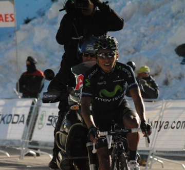 Nairo-Quintana-28Movistar-291 Вуэльта Каталонии 2013 3 этап
