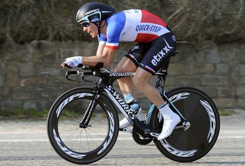 Sylvain-Chavanel-OmegaPharma-QuickStep-1 Три дня Де Панне 2013 3b этап