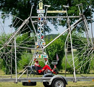 Tour-Teufel1 6-метровый велосипед Диди Зенфта к юбилейному 100-му выпуску Тур де Франс