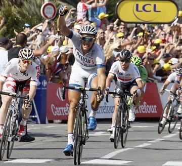 Marcel-Kittel-Argos-Shimano-101 Тур де Франс 2013 10 этап