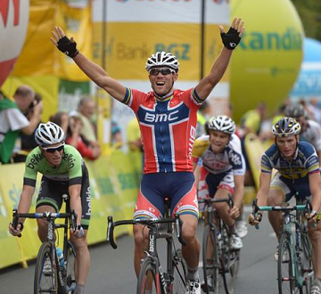 Thor-Hushovd-BMC-31 Тур Польши 2013 3 этап