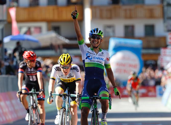Esteban Chaves (Orica-GreenEdge) стал победителем королевского этапа (фото: Getty Images Sport)