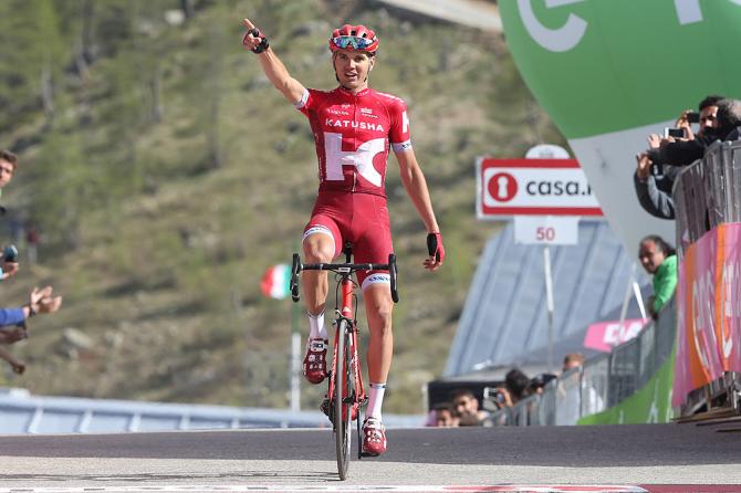 Рейн Таарамяэ (Катюша) победитель 2 этапа Тура Словении 2016 (фото: Getty Images Sport)