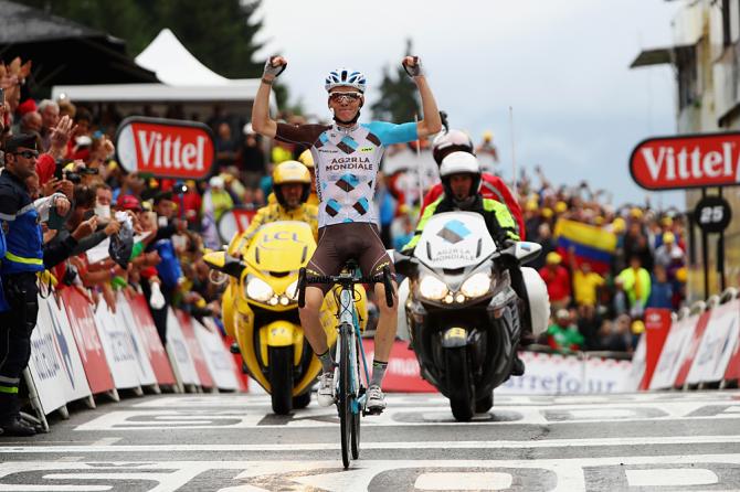 Ромен Барде побеждает на 19 этапе Тур де Франс (фото: Getty Images Sport)