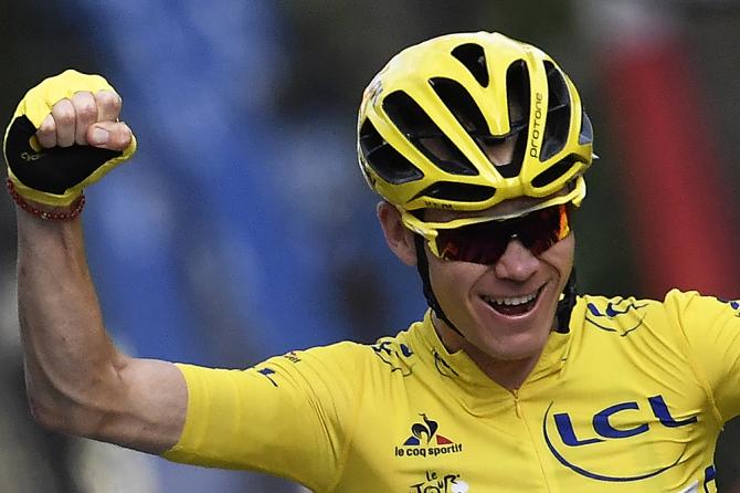 Победитель Тур де Франс 2016 - Крис Фрум (Sky) (фото: Getty Images Sport)