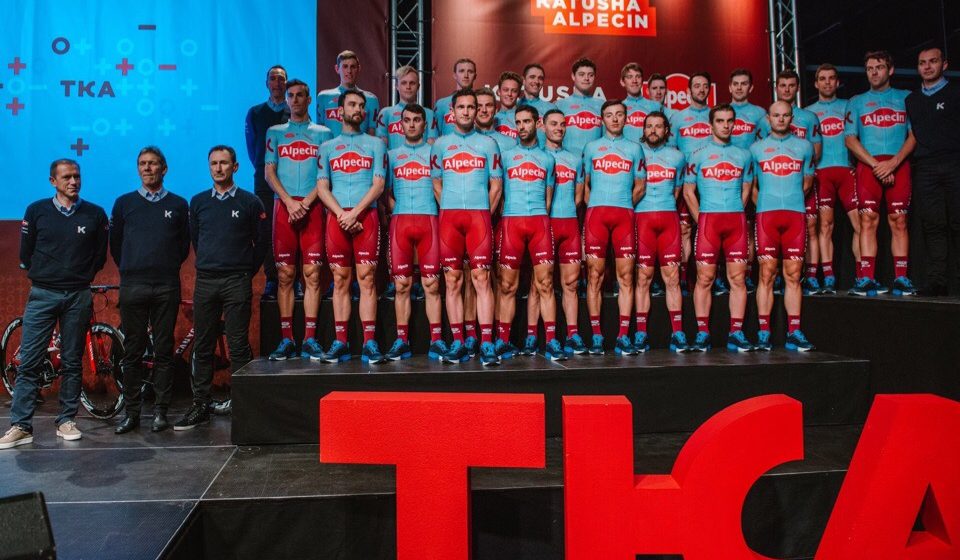 Katusha-Alpecin презентовала состав на сезон-2019