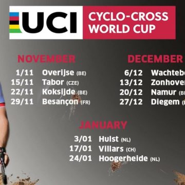 Обновленный календарь Кубка мира UCI по велокроссу