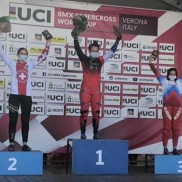 36a92cc69bb8cf8270e5c3f63b5c1ae7 Наталья Афремова стала 3-й на этапе Кубка мира по BMX-суперкроссу в Вероне!