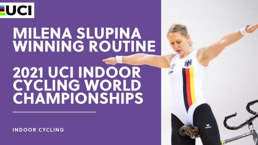 Milena Slupina's winning routine | 2021 UCI Indoor Cycling World Championships Milena Slupina's winning routine | 2021 UCI Indoor Cycling World Championships