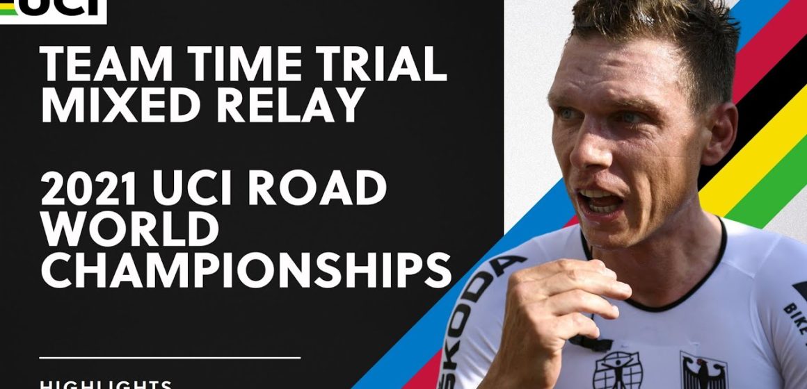 Team Time Trial Mixed Relay Highlights | 2021 UCI Road World Championships
