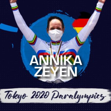 Annika Zeyen: a journey from wheelchair basketball to para-cycling