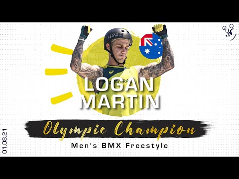 Logan Martin: The UCI World Champion becomes Olympic Champion in BMX Freestyle | Tokyo 2020 Olympics