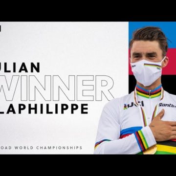 Winning rainbow stripes with Julian Alaphilippe | UCI Road World Championships