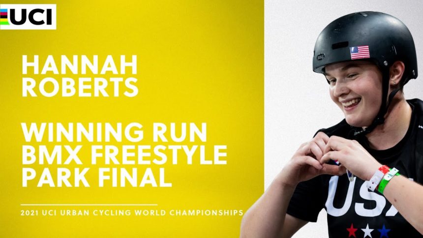 Hannah Roberts' Winning Run! 2021 UCI Urban Cycling World Championships Hannah Roberts' Winning Run! 2021 UCI Urban Cycling World Championships