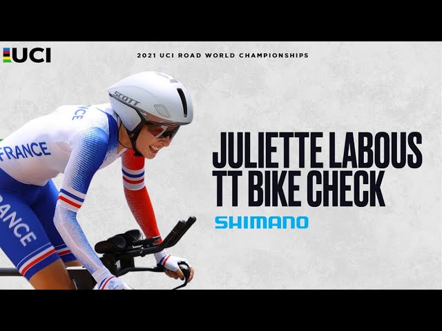 Juliette Labou's TT Bike with Shimano | 2021 UCI Road World Championships
