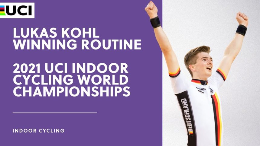 Lukas Kohl winning routine | 2021 UCI Indoor Cycling World Championships Lukas Kohl winning routine | 2021 UCI Indoor Cycling World Championships