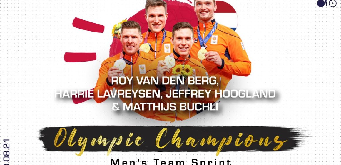 The Dutch claim their first-ever Gold medal in Men’s Team Sprint  | Tokyo 2020 Olympics