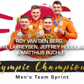 The Dutch claim their first-ever Gold medal in Men’s Team Sprint  | Tokyo 2020 Olympics