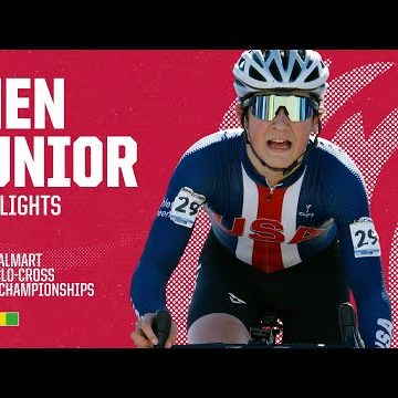 Men Junior Highlights | 2022 Walmart UCI Cyclo-cross World Championships