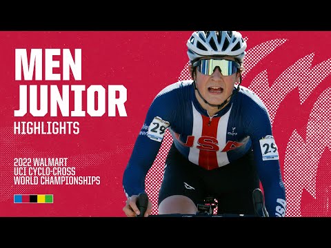 Men Junior Highlights | 2022 Walmart UCI Cyclo-cross World Championships
