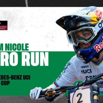 Myriam Nicole's full GoPro Downhill run - Lourdes (FRA)
