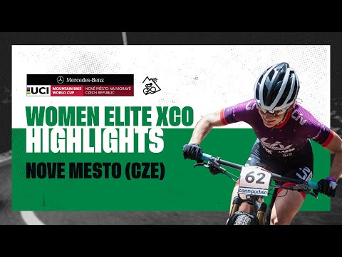 Round 4 - Women Elite XCO Nove Mesto Highlights | 2022 Mercedes-Benz UCI MTB World Cup