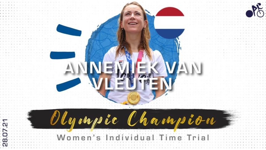 Annemiek Van Vleuten powers to Olympic gold in the Women's ITT | Tokyo 2020 Olympics Annemiek Van Vleuten powers to Olympic gold in the Women's ITT | Tokyo 2020 Olympics