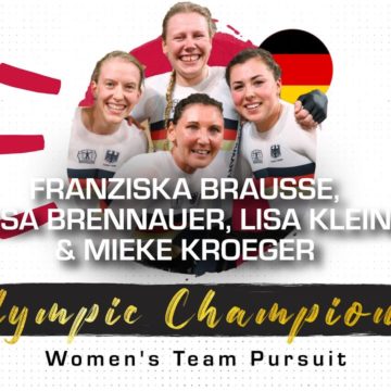 Germany gets Gold and sets a new World record in Women’s team pursuit | Tokyo 2020 Olympics