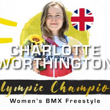 Charlotte Worthington becomes the first-ever BMX Freestyle Olympic Champion | Tokyo 2020 Olympics