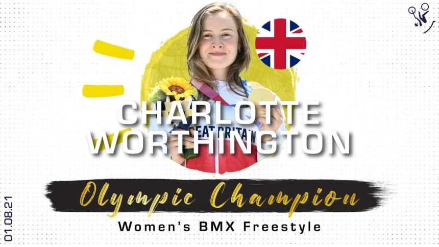 Charlotte Worthington becomes the first-ever BMX Freestyle Olympic Champion | Tokyo 2020 Olympics Charlotte Worthington becomes the first-ever BMX Freestyle Olympic Champion | Tokyo 2020 Olympics